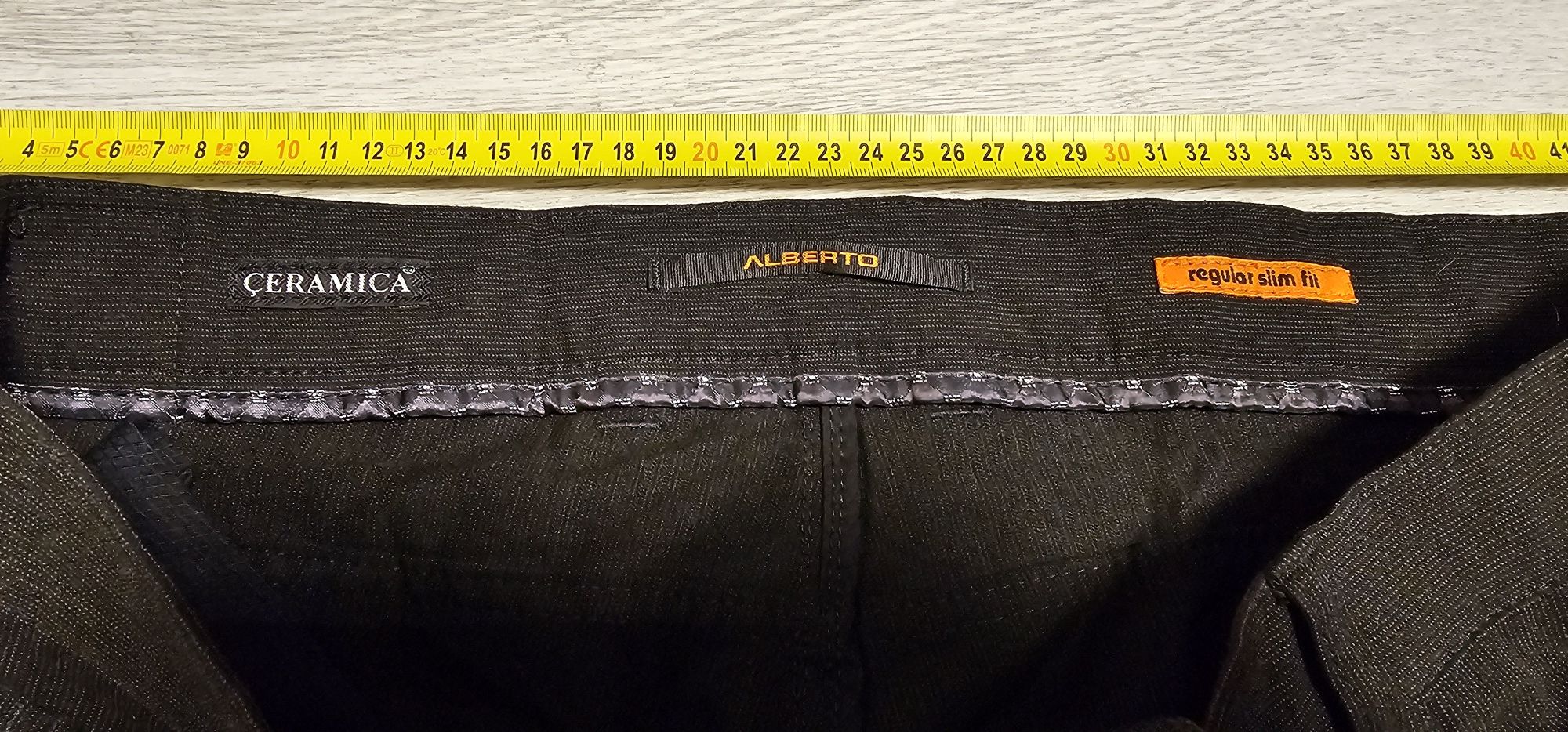 ALBERTO CERAMICA PIPE męskie spodnie rozmiar W36 L32 stan bardzo dobry