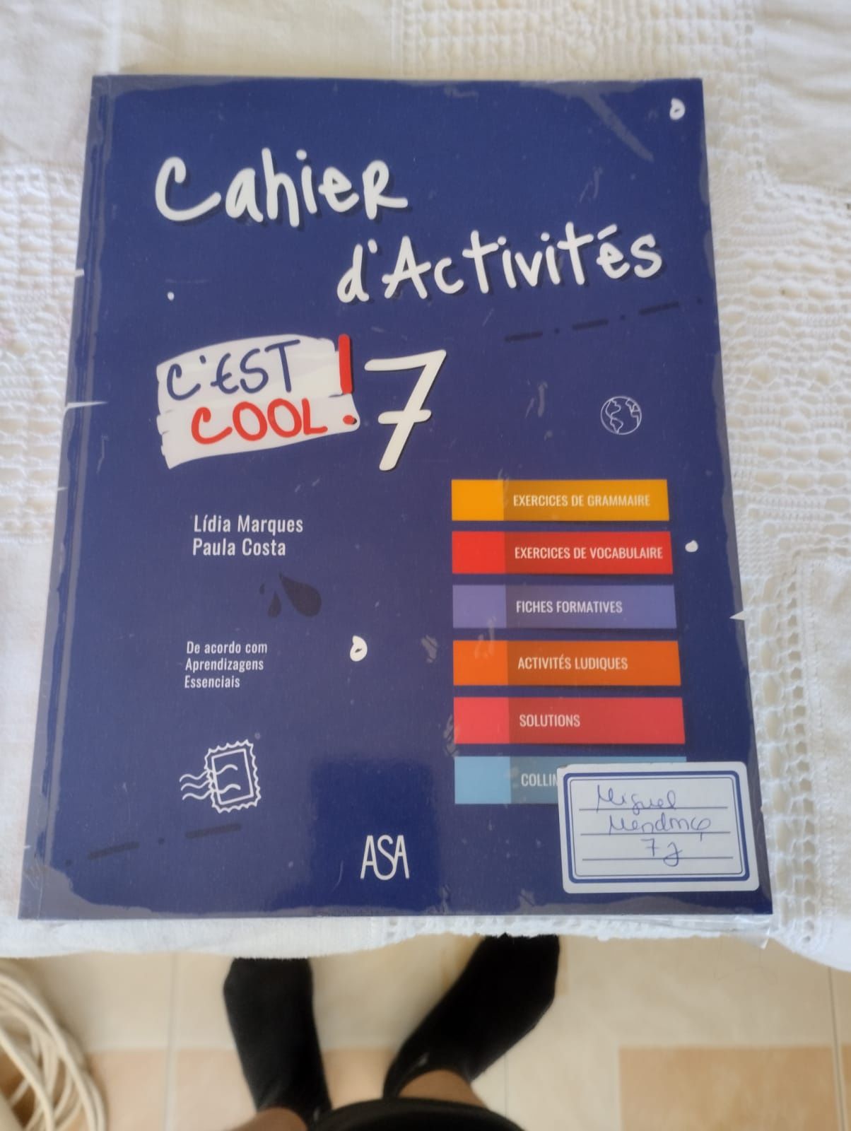 Caderno de atividades francês