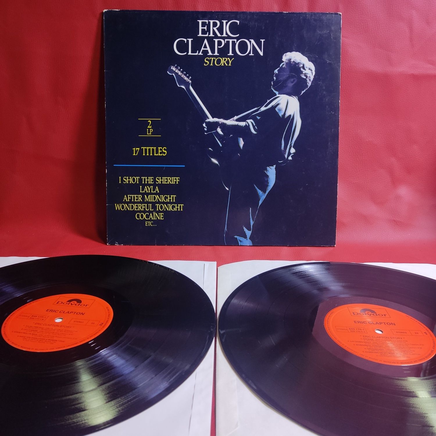 Eric Clapton ‎– Вінілові платівки,CD.1982/90.Фірмові.