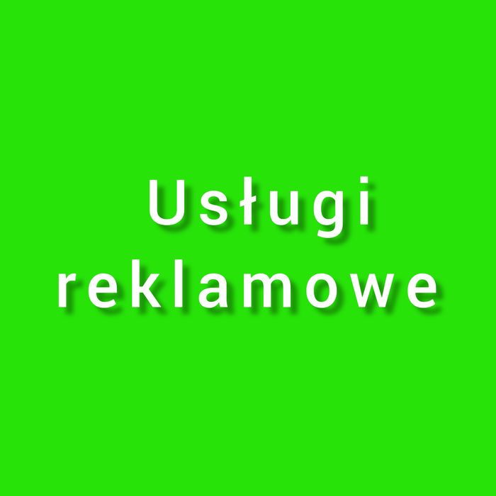 Montaż reklam, usługi reklamowe, oklejanie szyb, reklamy podświetlane