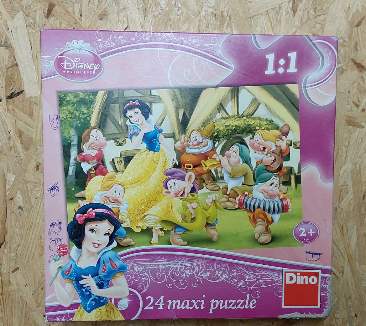 Puzzle maxi gigant 24 Królewna Śnieżka Disney