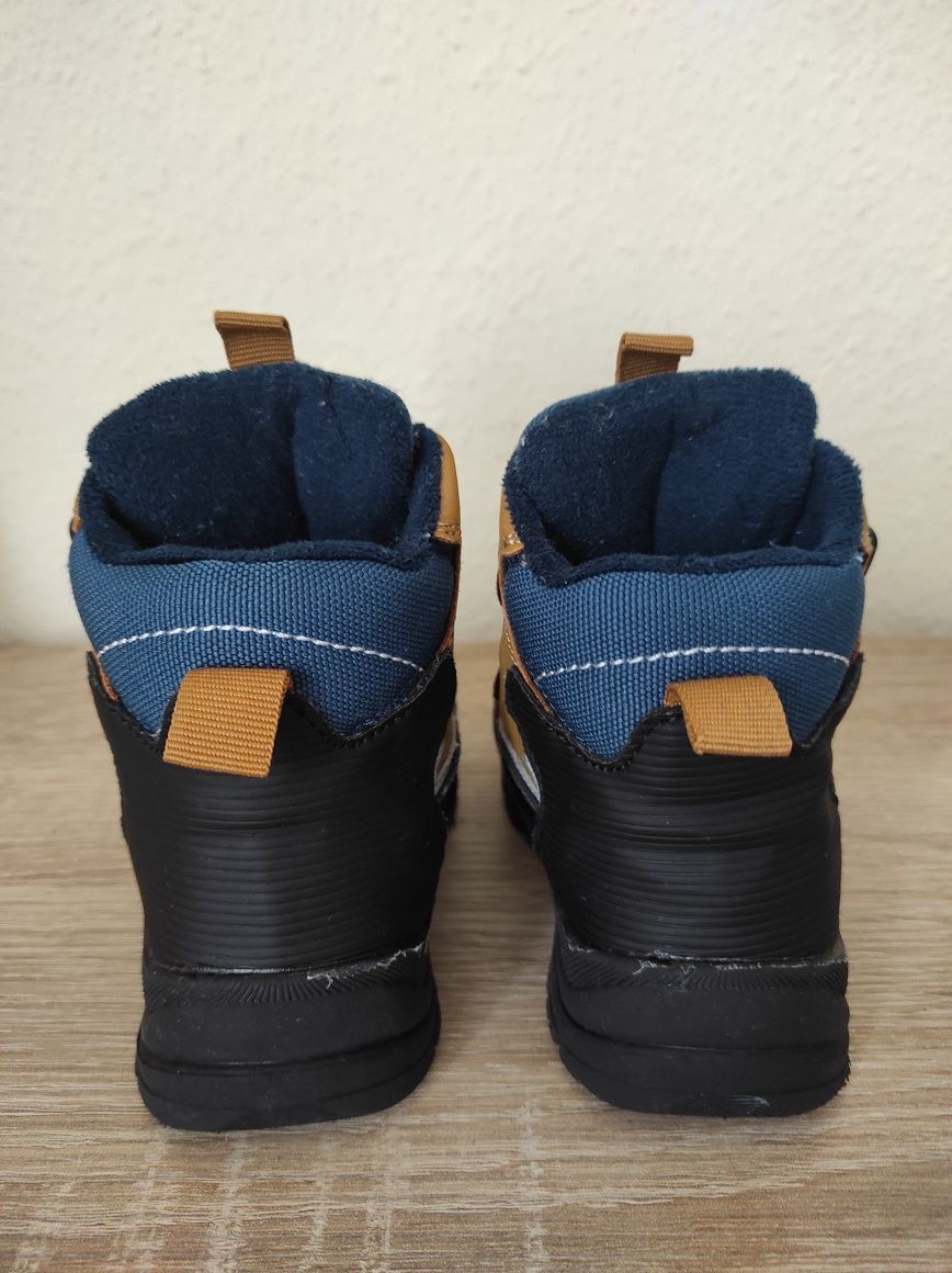 Buty botki kozaki 23 Fox & Bunny, zimowe, na rzepy