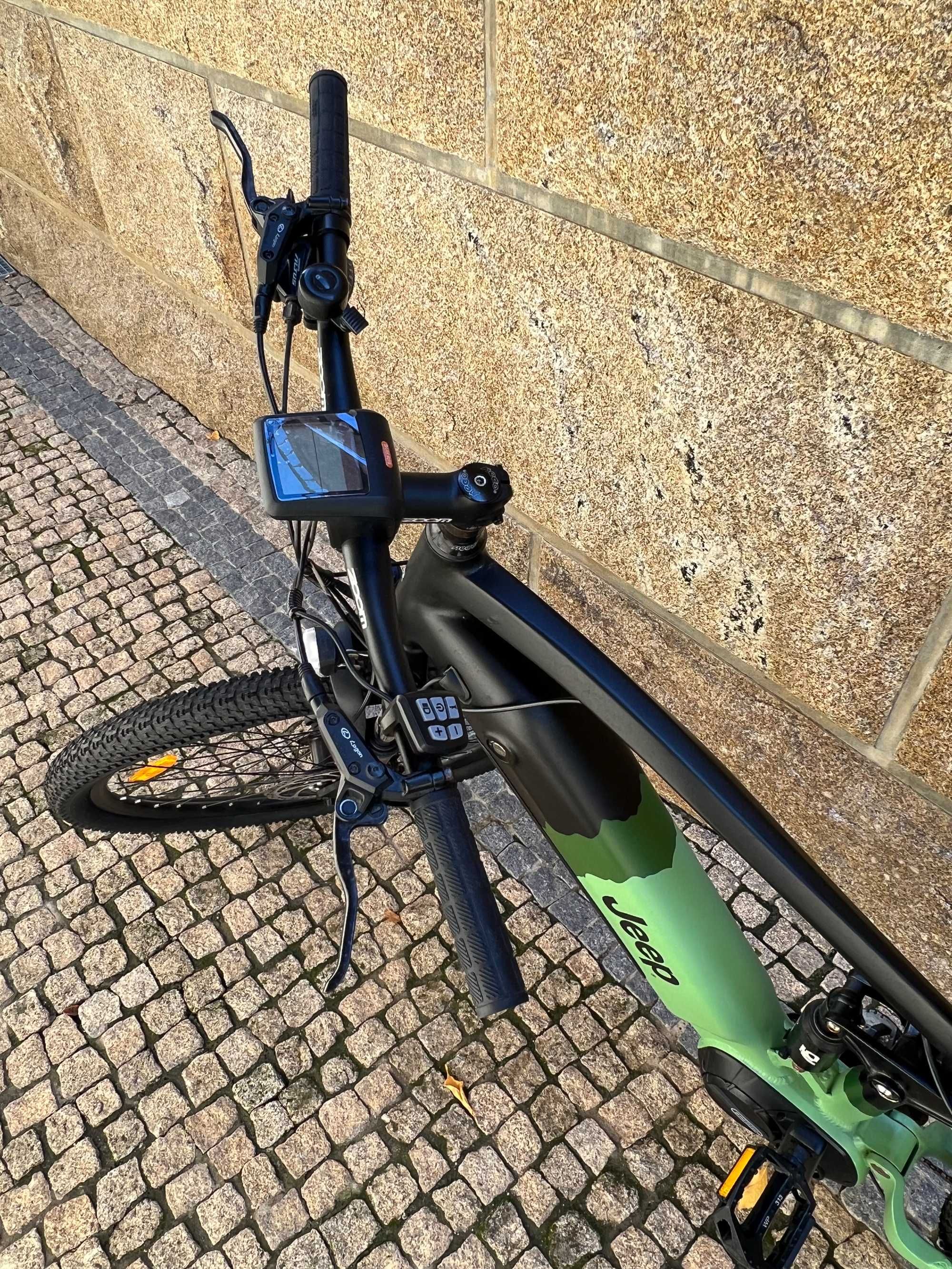Bicicleta Elétrica Jeep com 0 Km + Acessórios -> e-bike JE-BI-220002