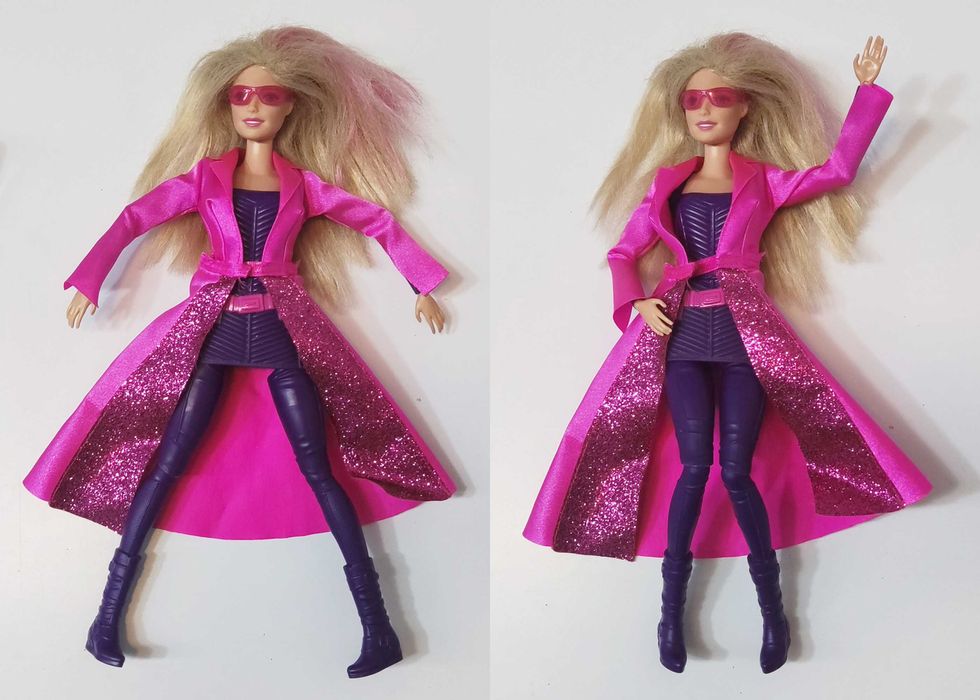 3+ MATTEL Lalka BARBIE Tajna Agentka Obraca się! Ruchome kończyny!