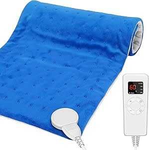 Elektryczna poduszka grzewcza 30x60 90W 5 poziomów grzania 792