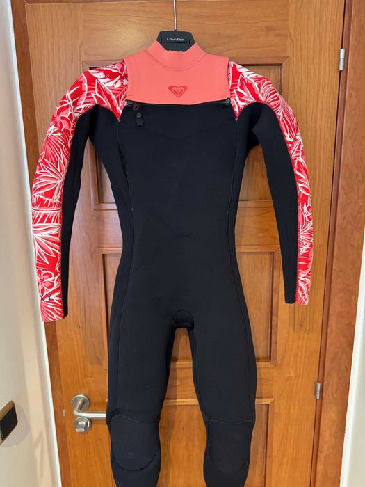 Wetsuit Roxy Mulher Elite 4/3mm (tamanho 10; usado 1x)
