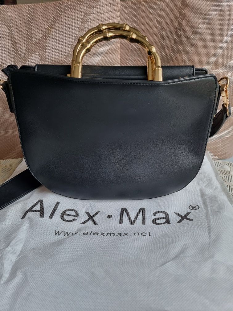 Czarna torebka Alexa Maxa