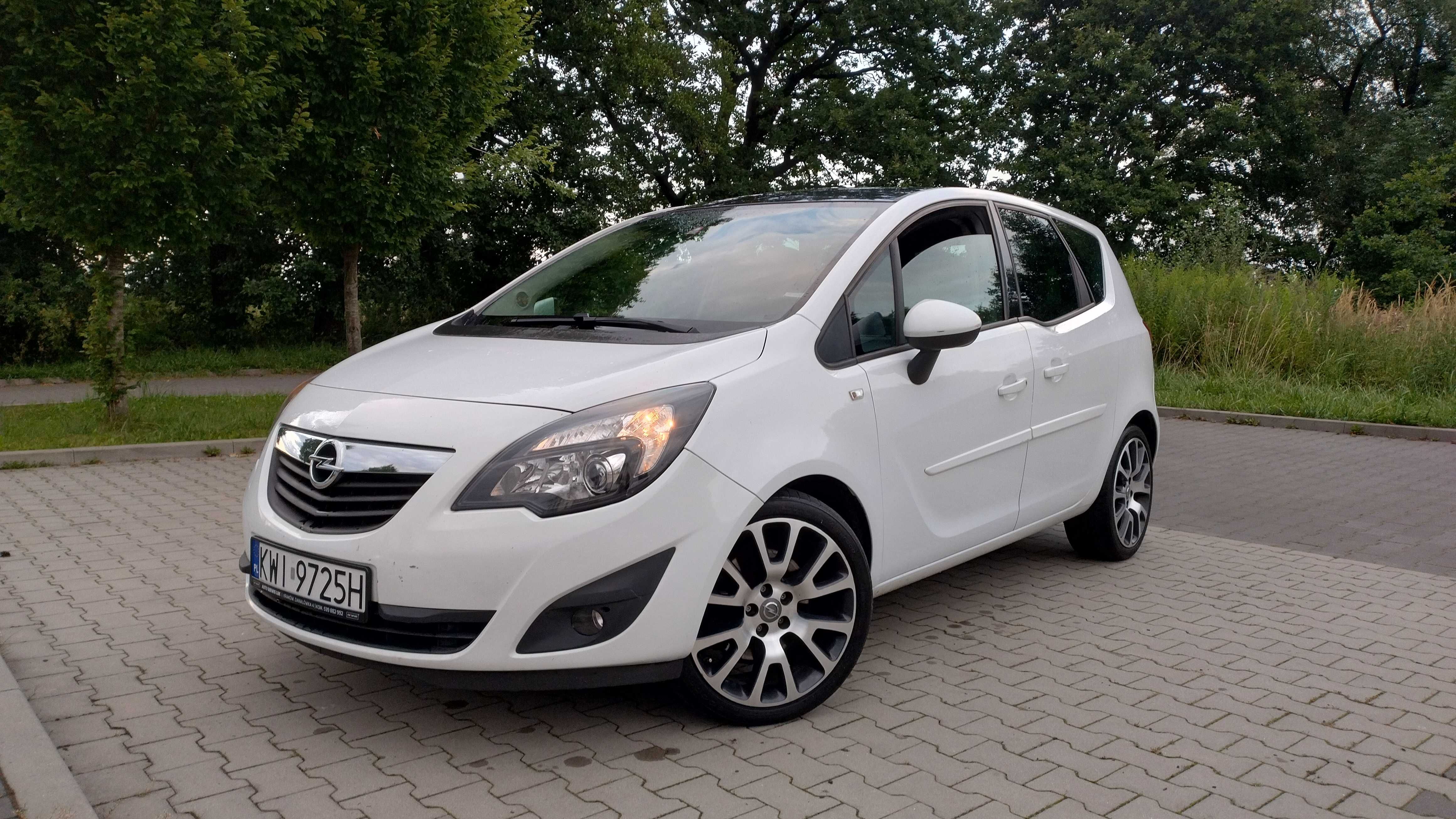 Opel Meriva 1.7 niskie spalanie 5l/100. Czarny Dach, Alufelgi 18