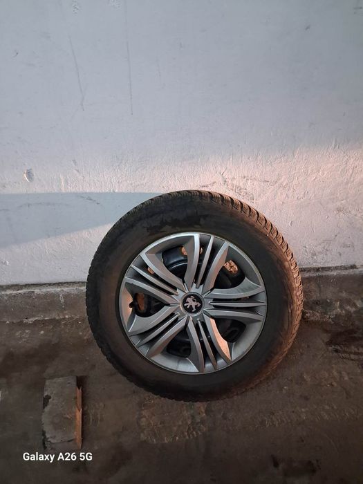 Opony zimowe z felgami Peugeot 307,308