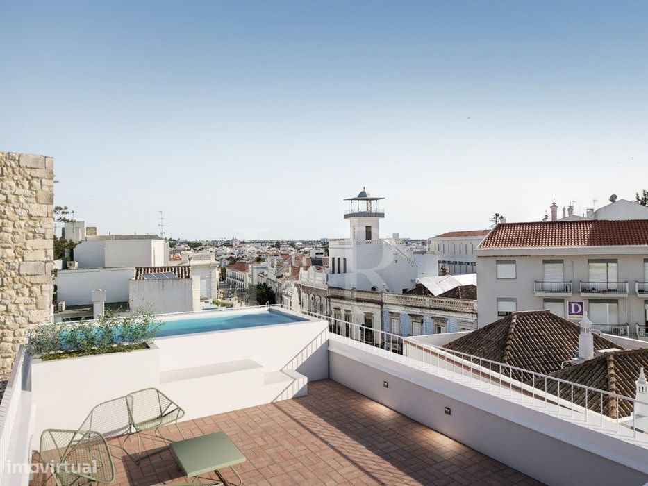 Villa T3 com piscina no rooftop no centro de Tavira, Algarve