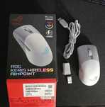 Ігрова миша Asus ROG Keris Aimpoint Wireless/Bluetooth/USB White