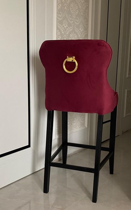 Krzeslo, hoker, glamour, 2 szt