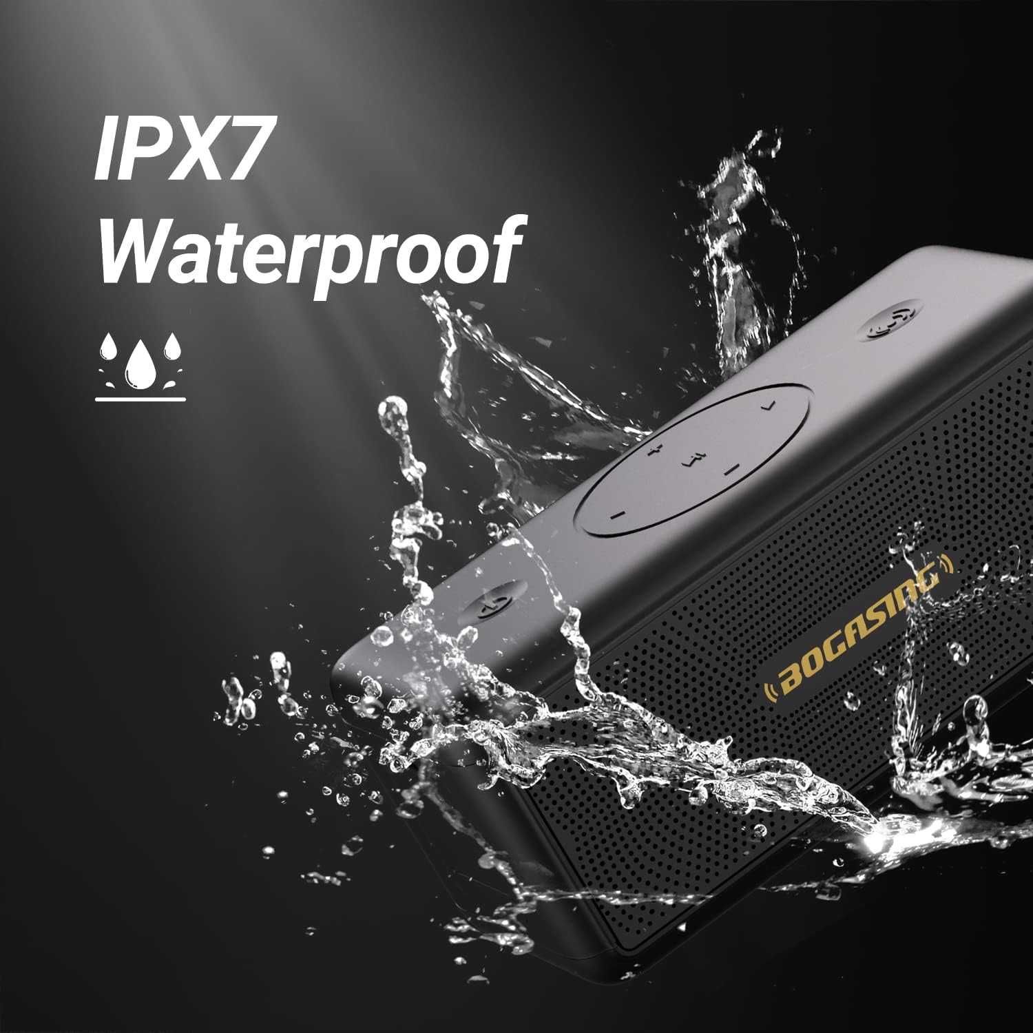 BOGASING M5 Głośnik Bluetooth 40 W