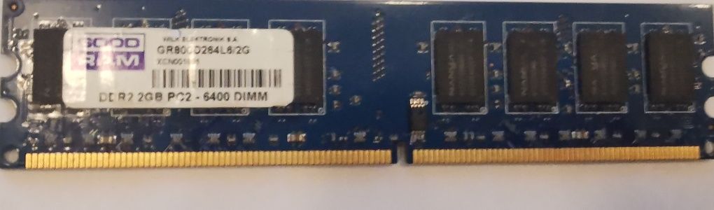 Pamięć RAM DDR2 2GB (1x2GB) Goodram 800 Mhz CL6