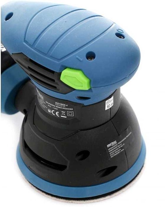 KRAFT&DELE Szlifierka Mimośrodowa Polerka Drewna 1100w 125m KmD1684-Z