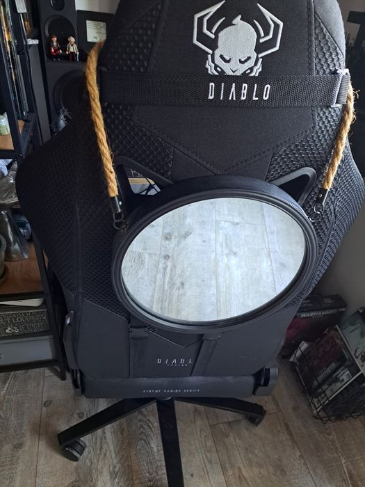 Lustro industrial boho