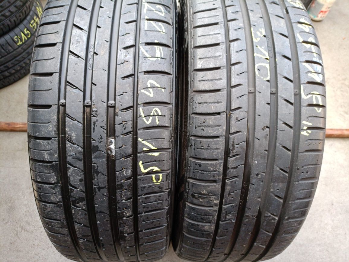 Opony letnie kumho 225/45r19 2 szt 310 zl