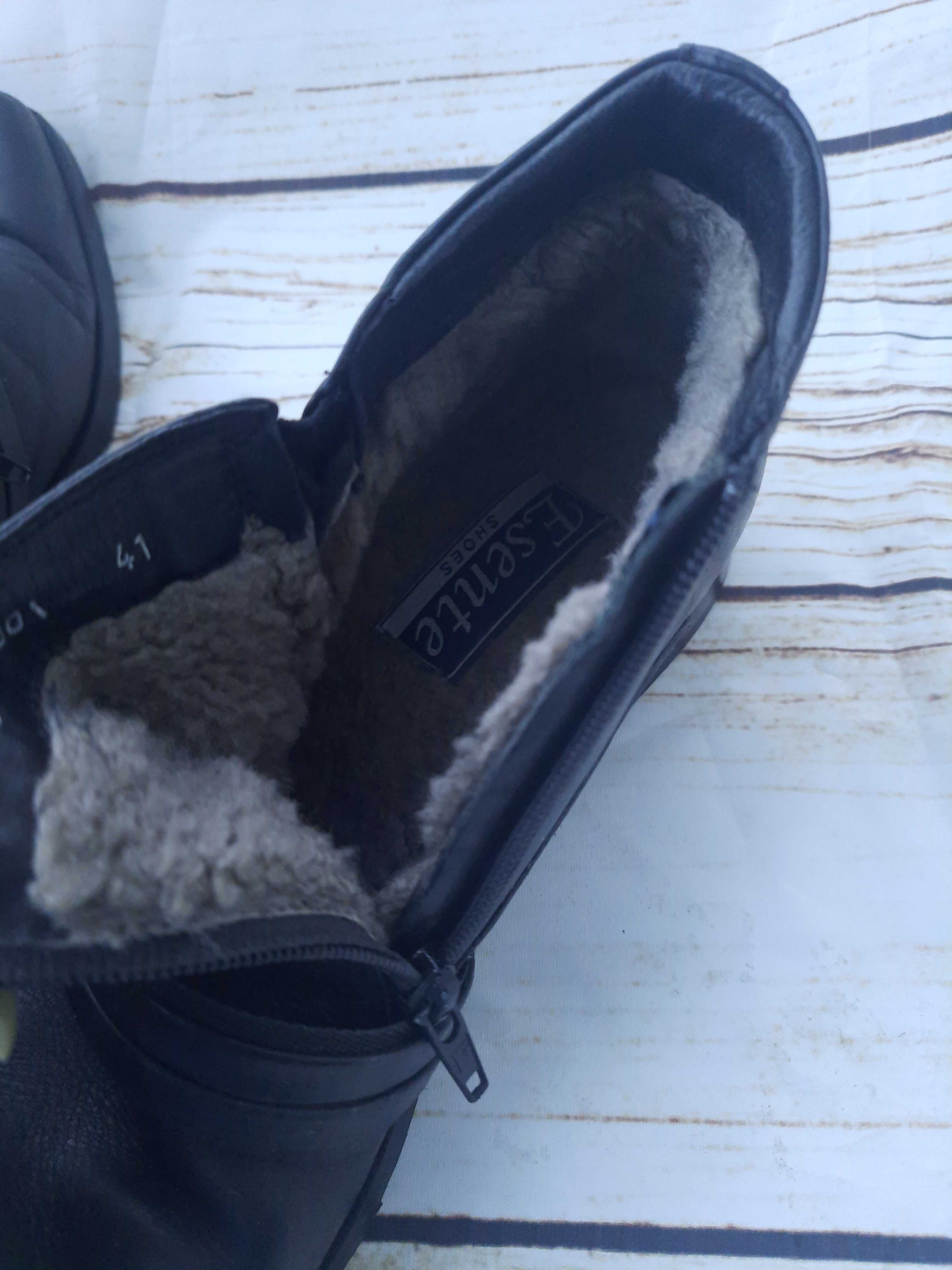 Зимние ботинки мужские 41 р