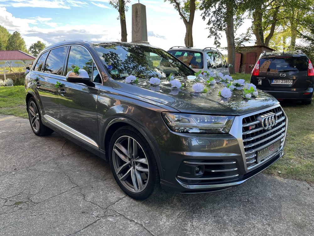 Auto do ślubu Audi SQ7 V8 435ps. 2018