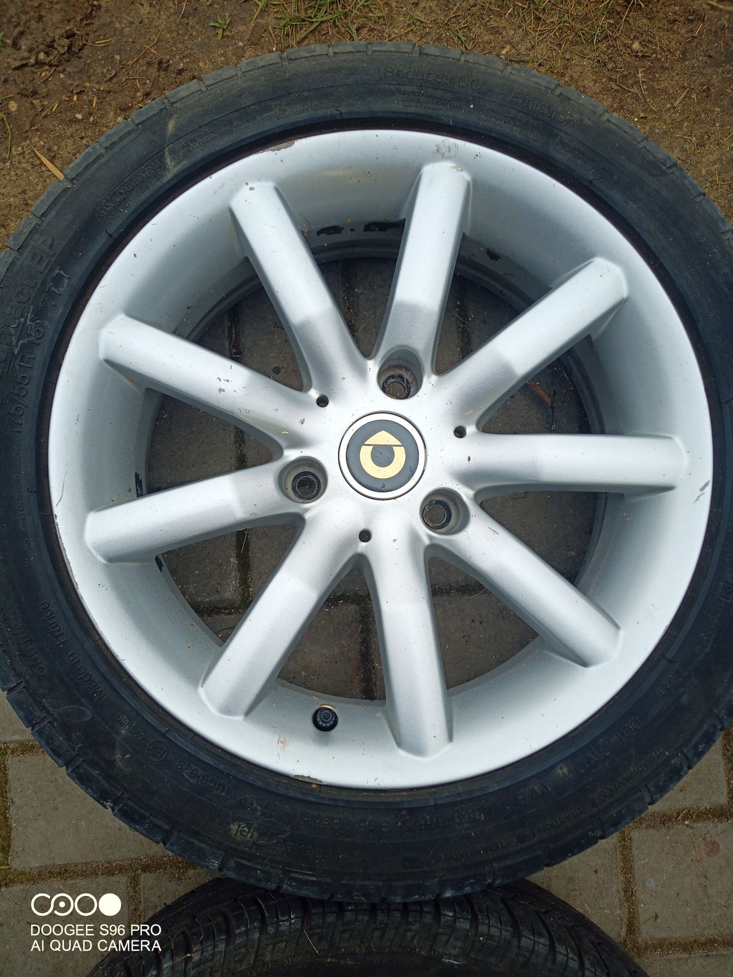 Felgi 15 Smart fortwo