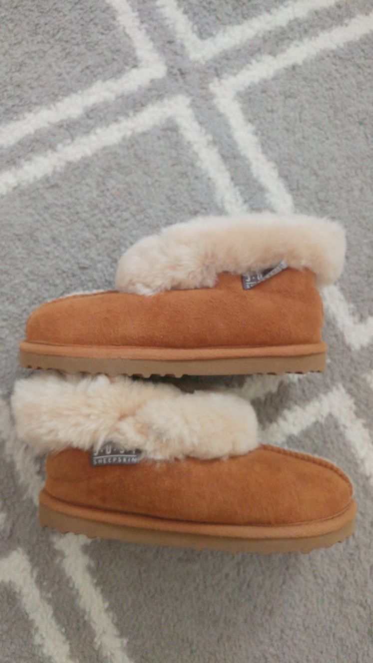 Dziecięce kapcie J.U.S.T sheepskin