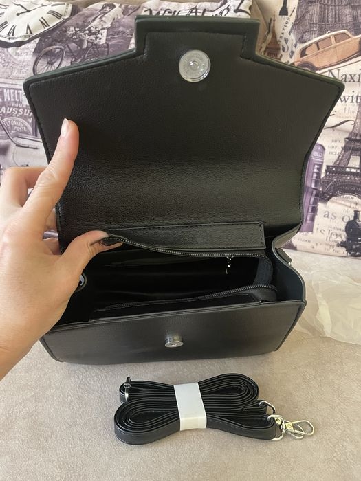 Нова сумочка.якісна еко чорна