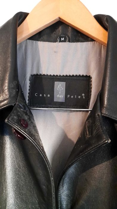 Casaco de pele Homem