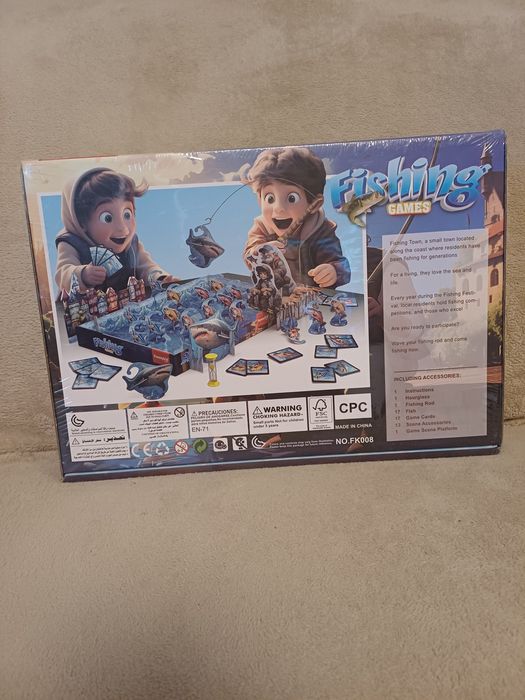 Gra planszowa wędkarska