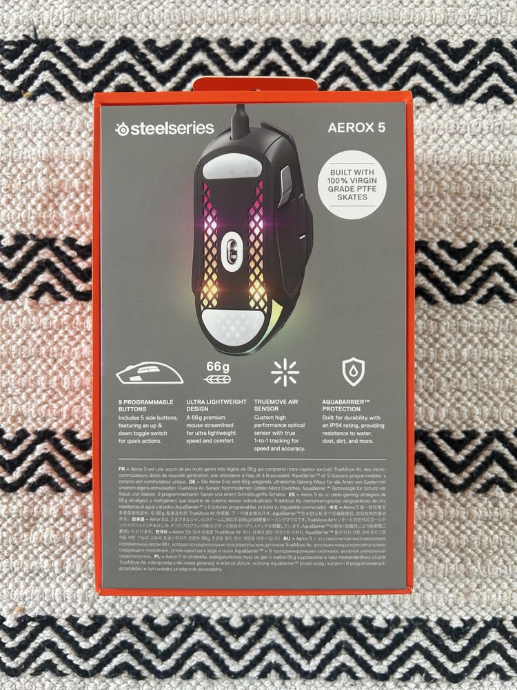 Mysz steelseries aerox 5 wireless