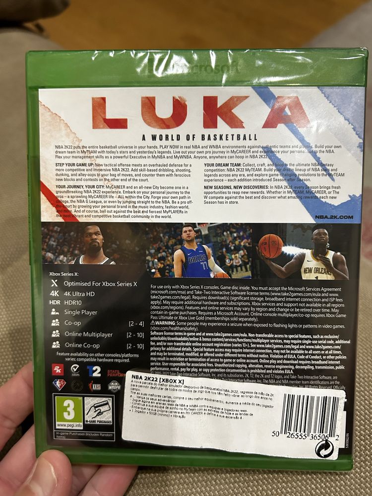 NBA 2K22 para Xbox Series X