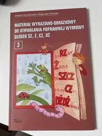 Logopedia książka materiał wyrazowo-obrazkowy do utrwalania poprawnej