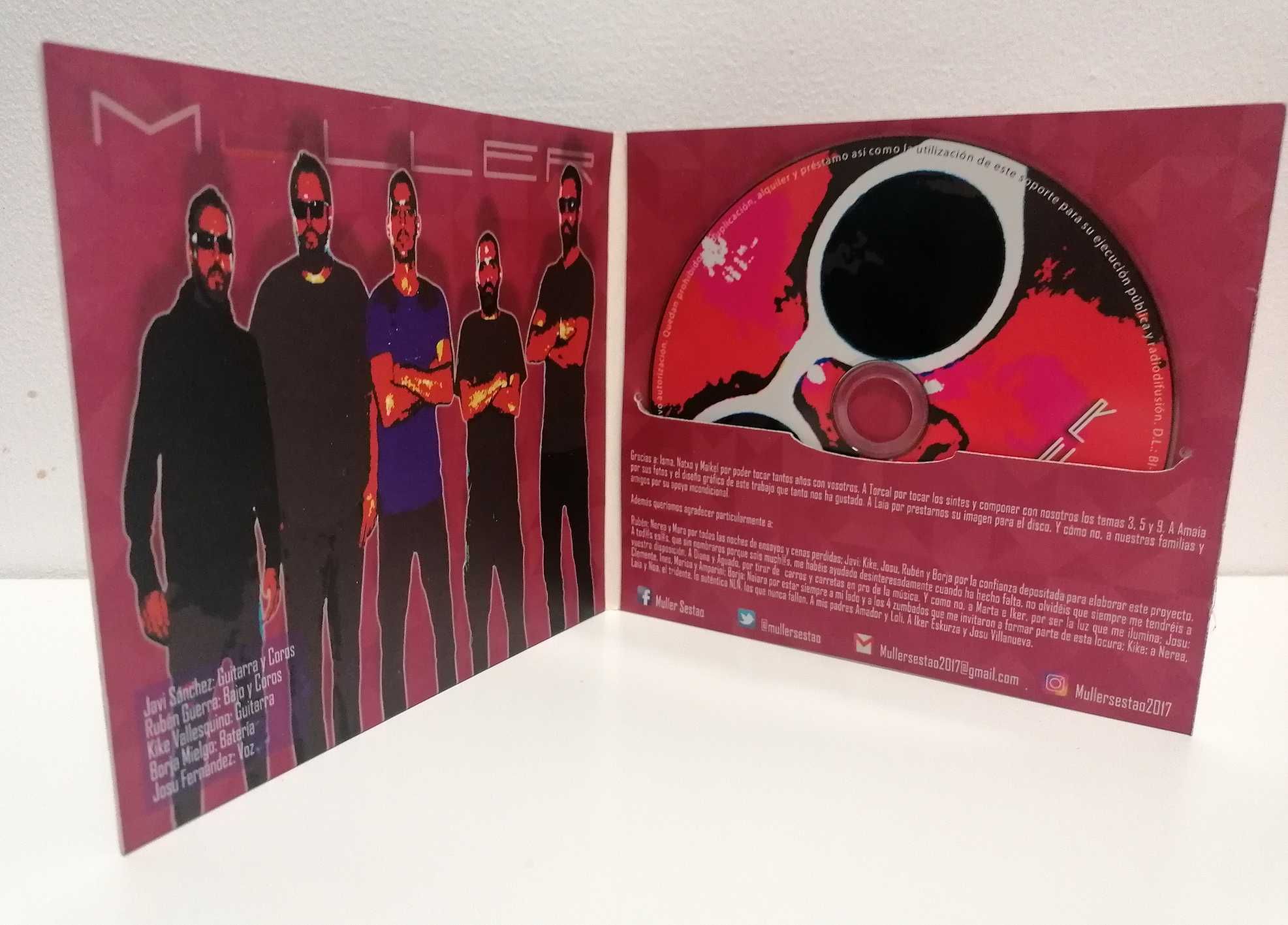 Cd digipack Müller - Encuentros en la Primera Fase