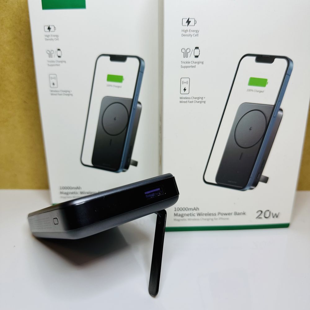 Новий Портативний акумулятор Повербанк UGREEN Magnetic 10000mAh 20W