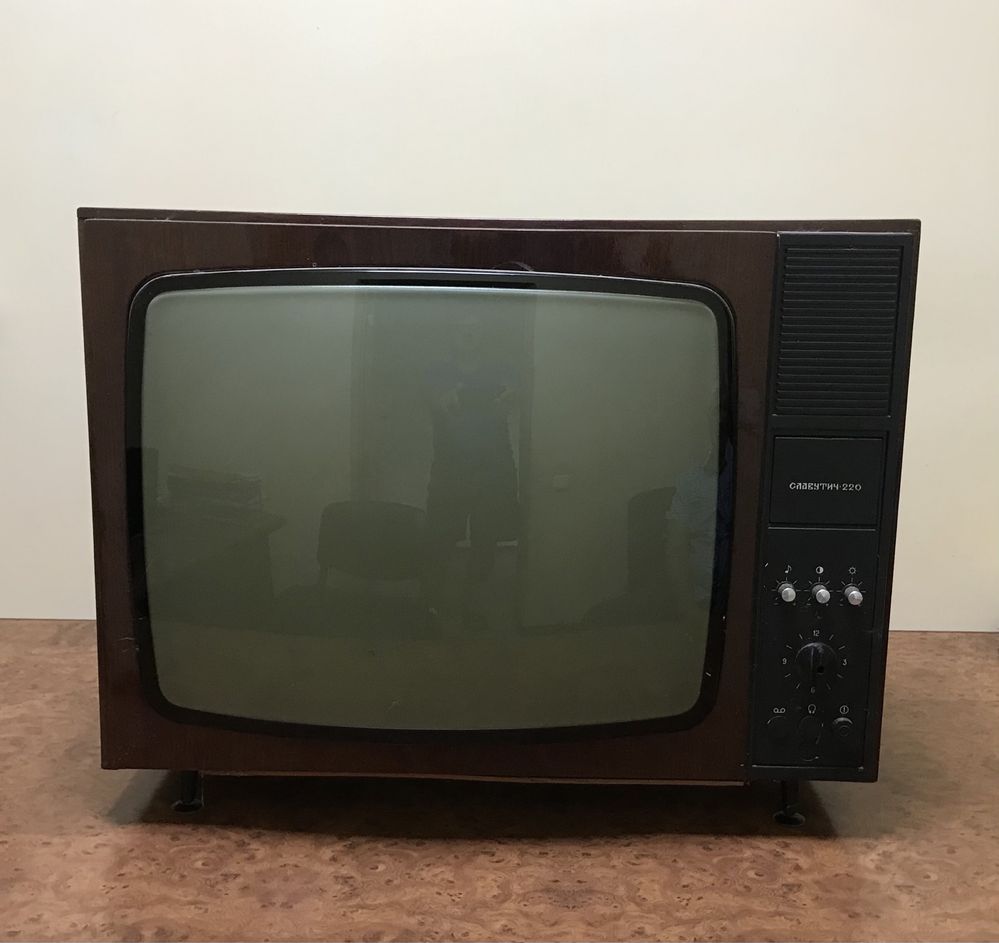 Телевізор телевизор Славутич 220 чорно-білий