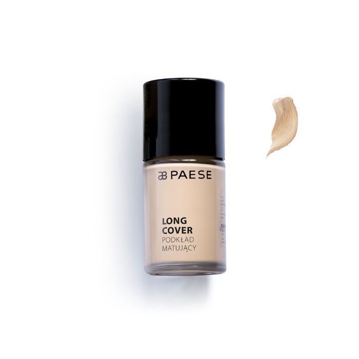 Paese Long Cover Foundation - Podkład Matujący 03M Naturalny