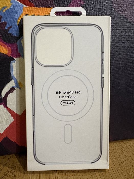 Оригінальний прозорий чохол Apple iPhone 16 Pro MagSafe