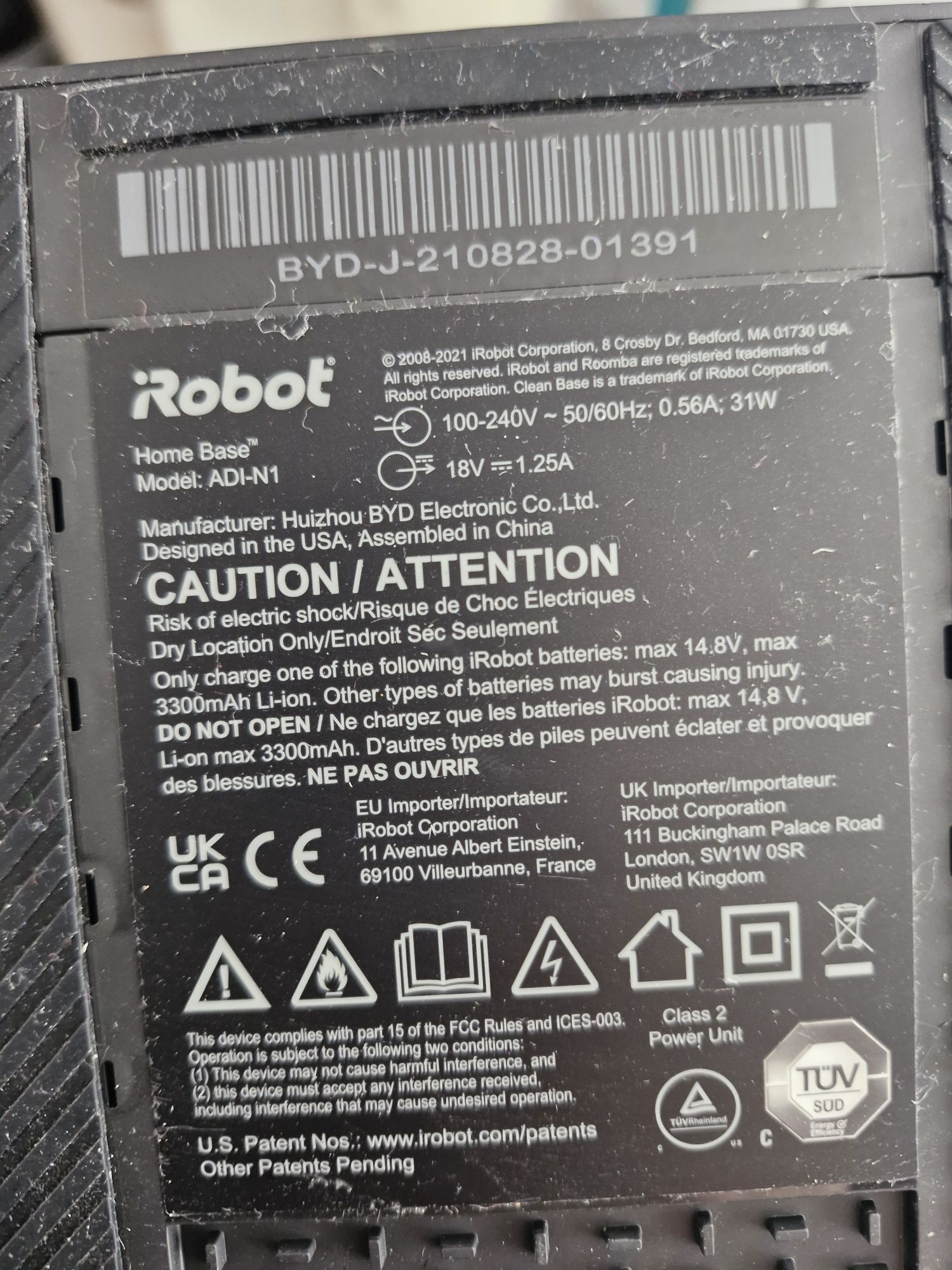 I robot roomba j7 + stacja ładowania