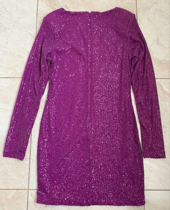Плаття S Mango коктейльна сукня з паєтками