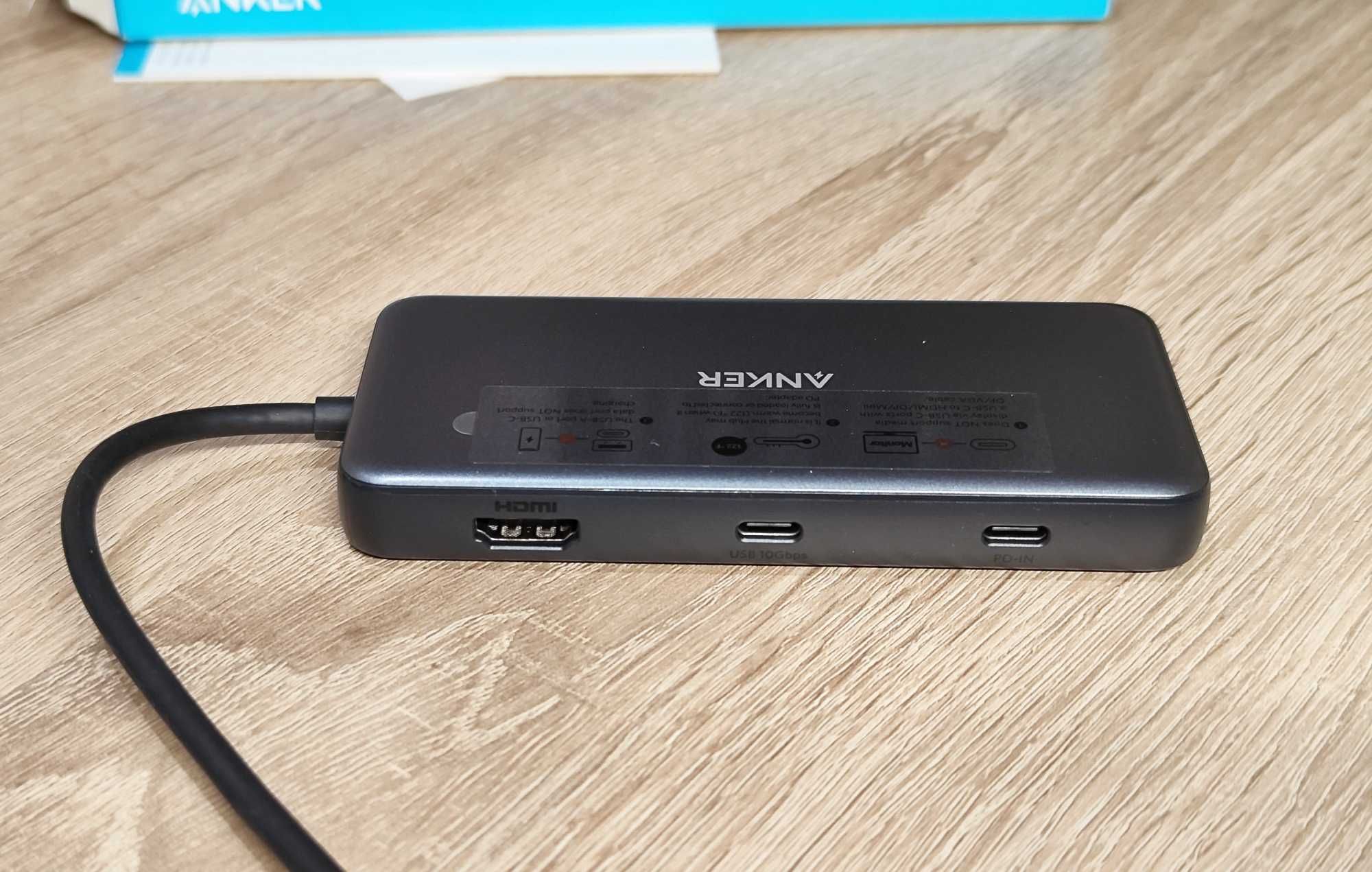 Anker PowerExpand 8-в-1 USB-C PD 10 Гбіт/с Media Hub (A8383)