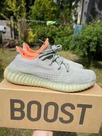 Adidas Yeezy Boost 350 V2 Desert Sage sneakersy niskie szare 42 2/3