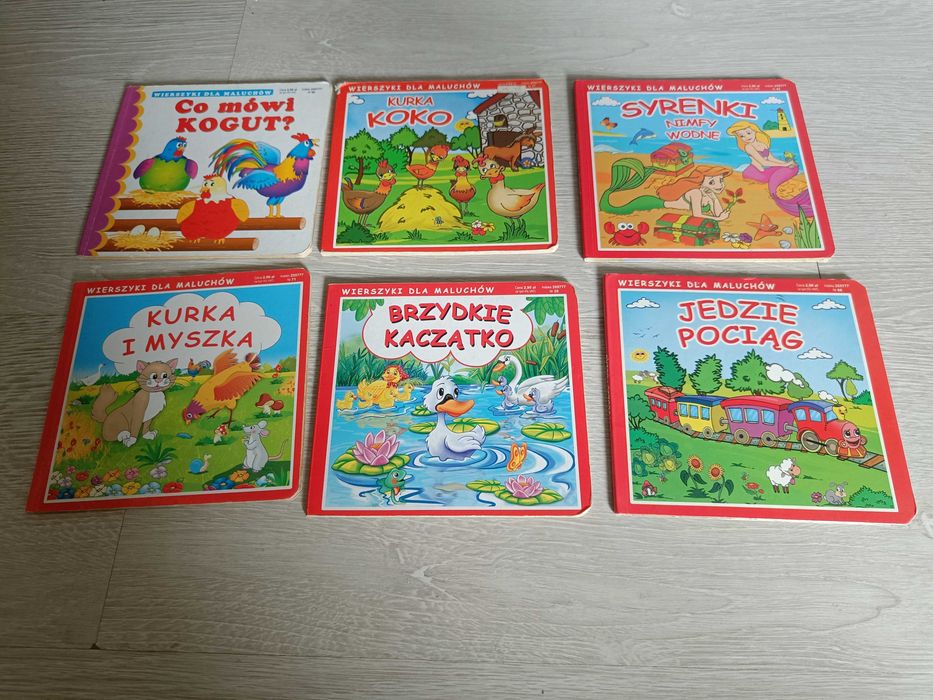 Wierszyki dla maluchów 6 książek