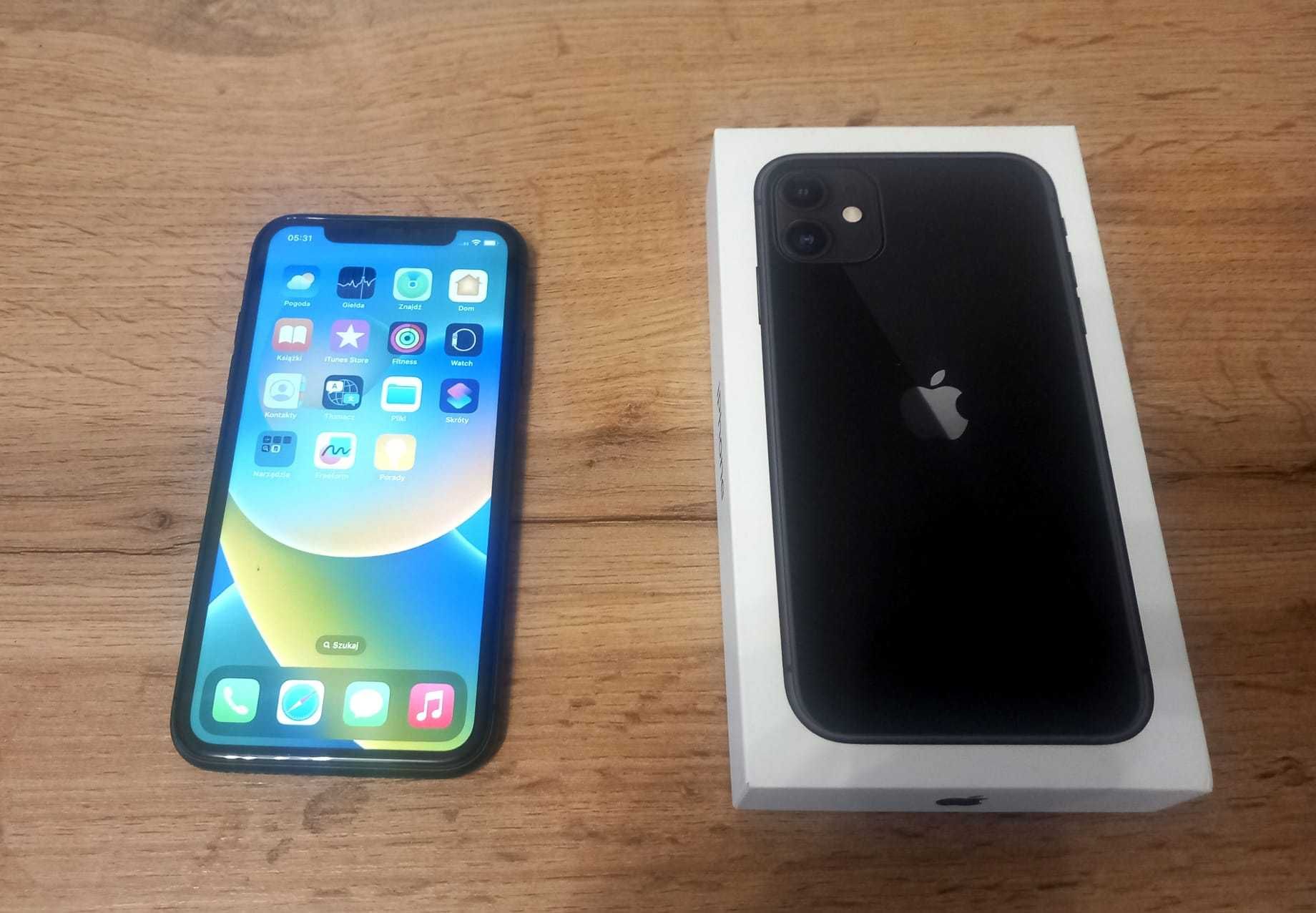 Iphone 11 64GB Black Idealny stan