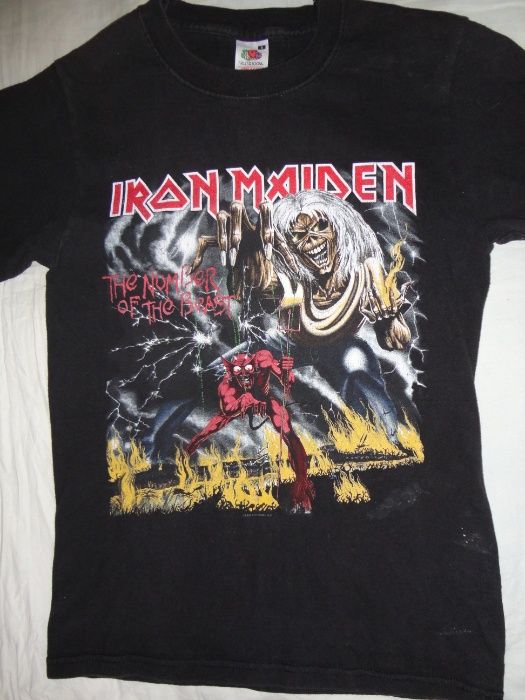 Iron Maiden-футболка мужская European tour 2013
