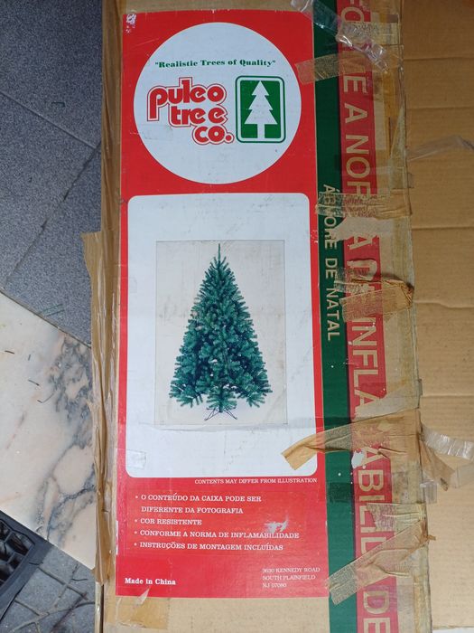 Arvore de Natal como nova