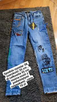 Spodnie jeansowe Nowe z metką