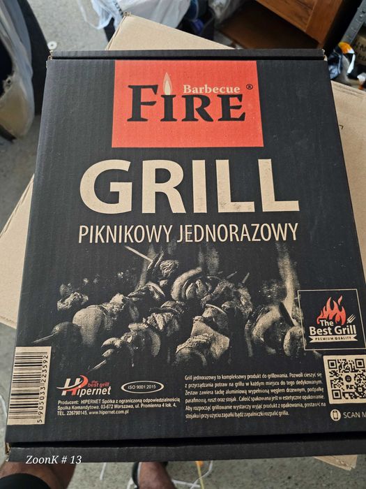 GRILL jednorazowy nowy, grill, gril