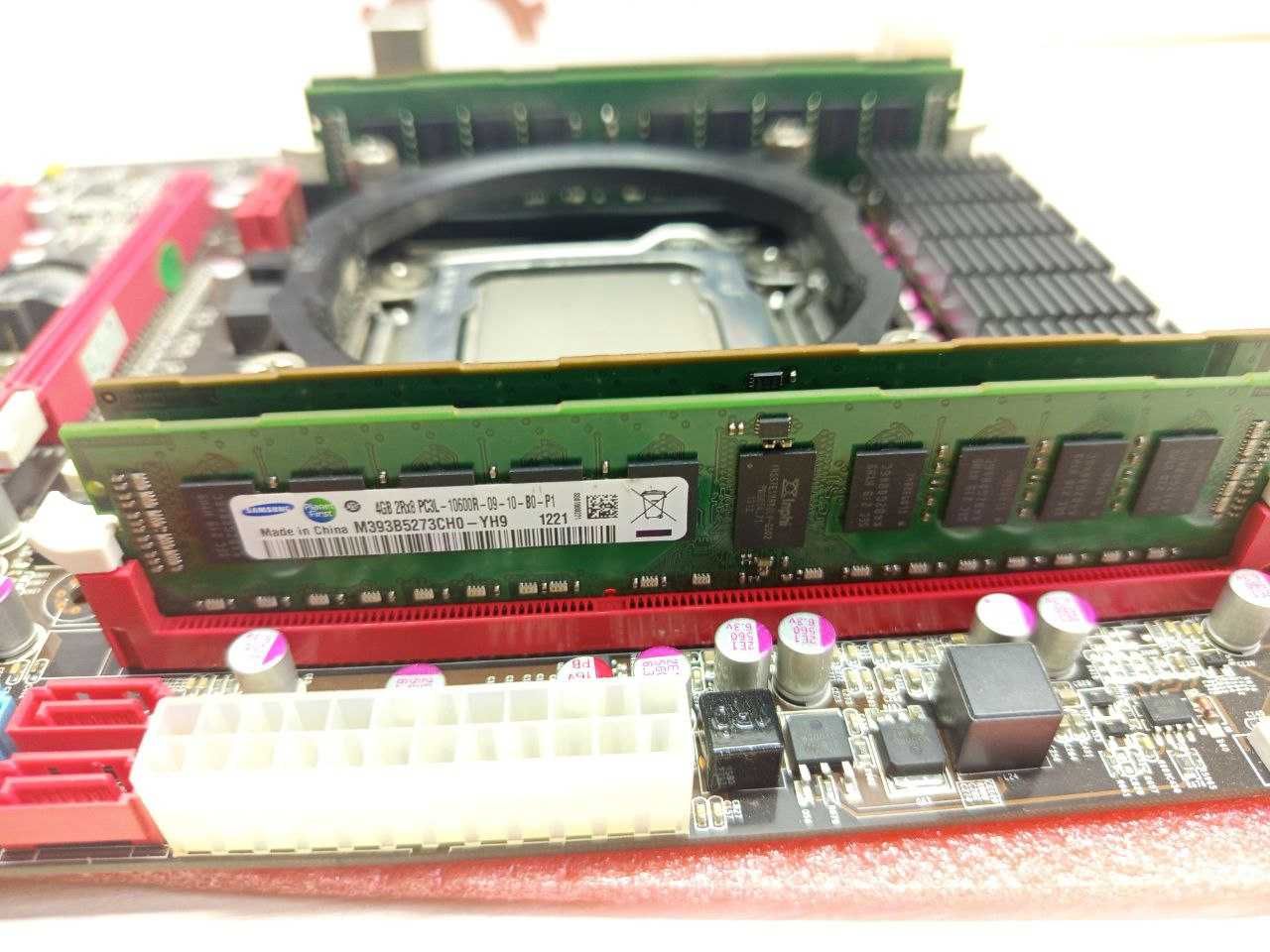 Гарантія мат.плата + процесор Intel Xeonn E5-2640+16 Гб dd3 1333Mhz