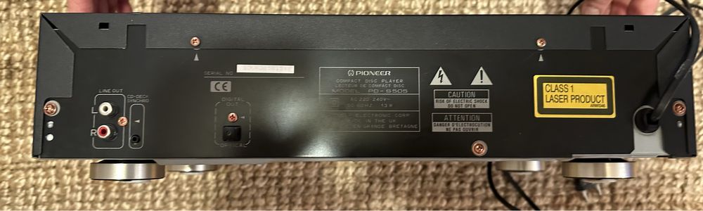 Pioneer | PD-S505 Odtwarzacz płyt kompaktowych , Odtwarzacz CD