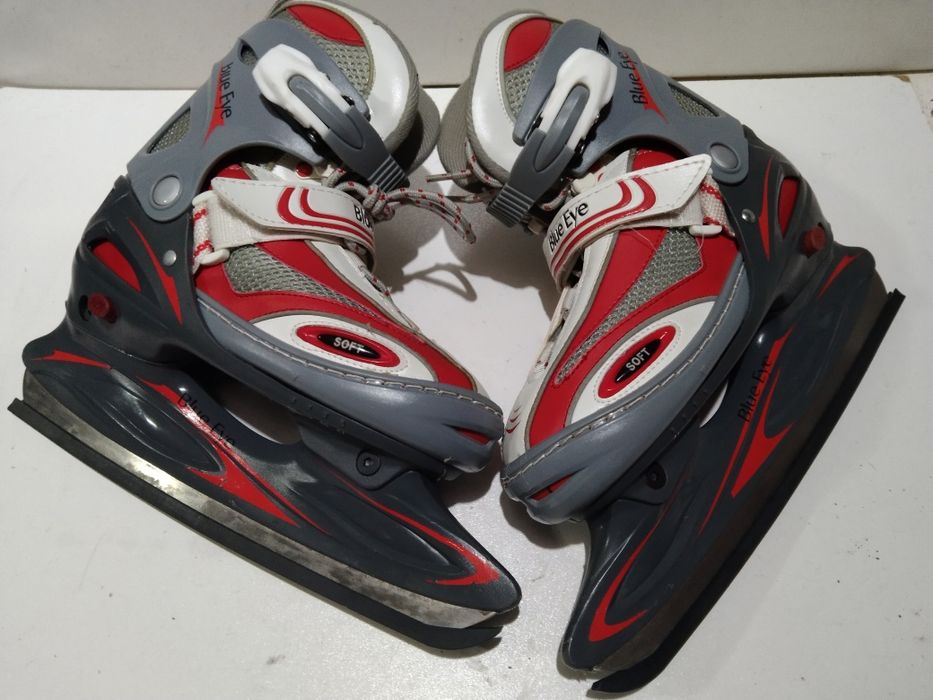 Łyżwy hokejowe BLUE regulowane 38/41 Super stan