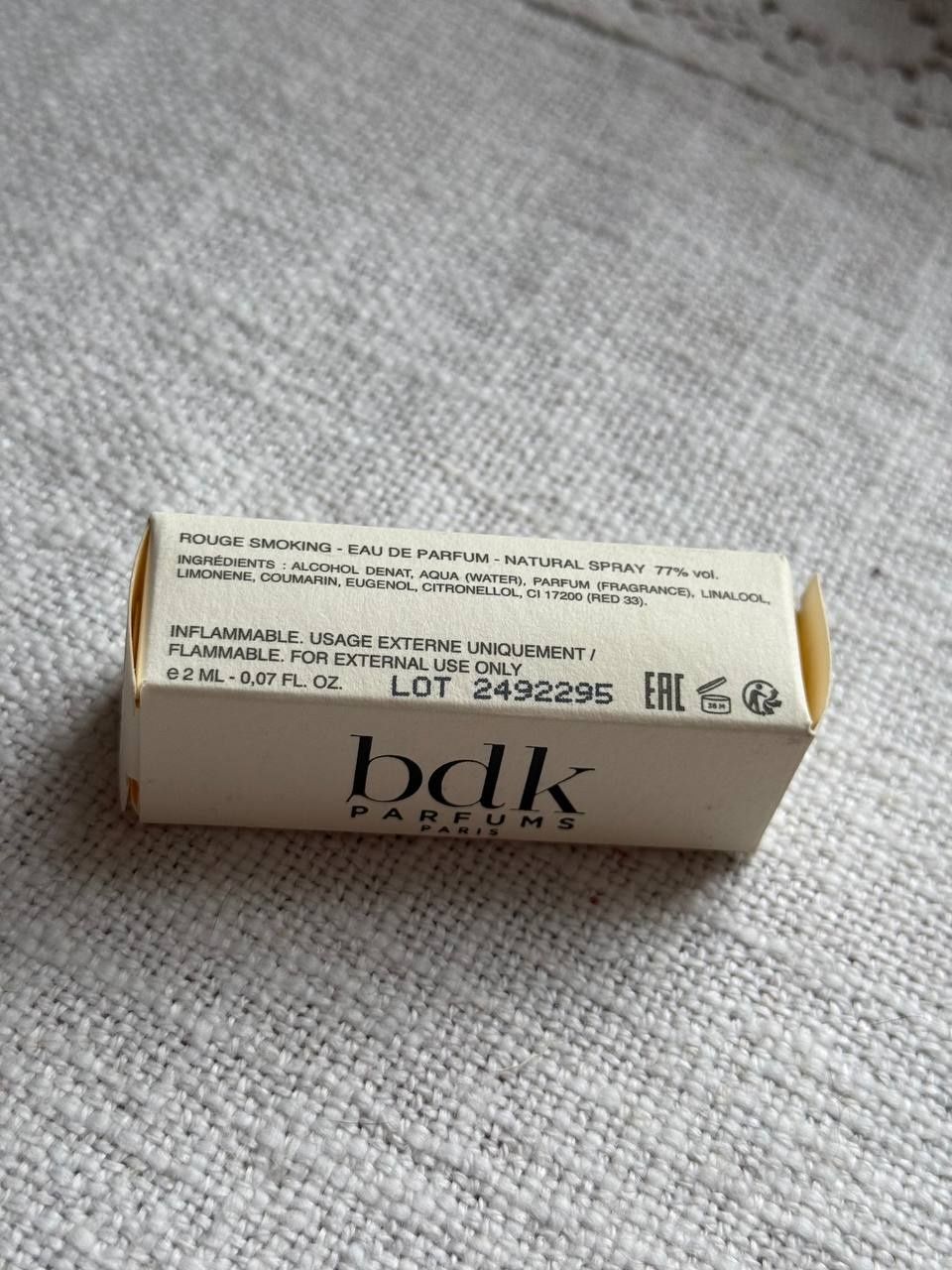 Парфюм BDK Rouge Smoking 2 ml